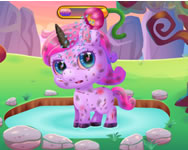 Cute unicorn care pónis HTML5 játék