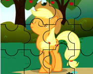 Pónis játékok puzzle 8