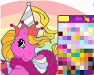 Fabulous cute unicorn coloring book