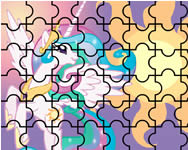 Pónis játékok puzzle 15 pónis ingyen játék