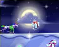 Robot unicorn attack Christmas pnis HTML5 jtk